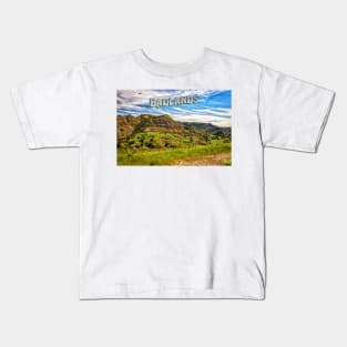 North Dakota Badlands Kids T-Shirt